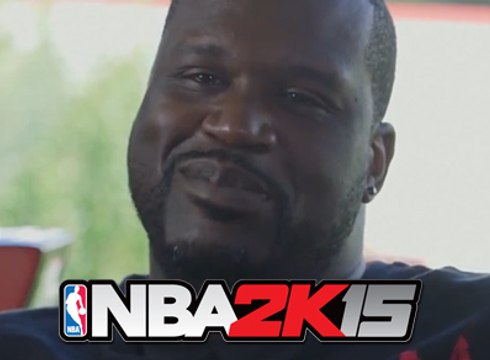 NBA 2K15, Shaquille O'Neal rapea para Pharrell