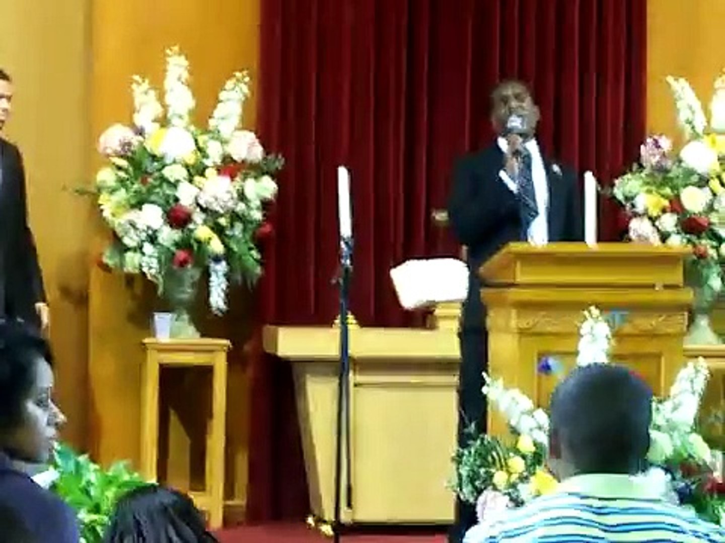 ⁣Elder Reginald K. Williams - The Custodian of the Apostolic Faith preaching.