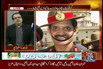 Dr Shahid Masood again makes fun of Indian Army Chief