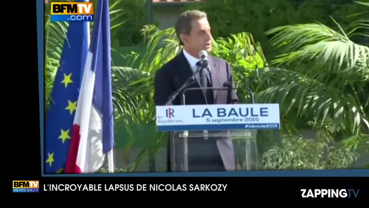 Nicolas Sarkozy : Son terrible lapsus qui fait polémique
