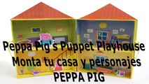 Construye la casa de Peppa Pig, Manualidades infantiles