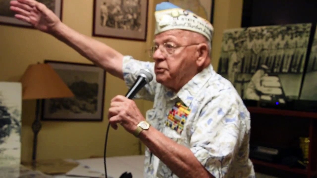 70th Anniversary End of WWII Veteran Mickey Ganitch part 2