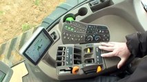 John Deere 8R tractors - CommandArm control console