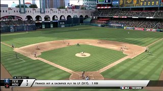 MLB 11 The Show - Rangers@Astros: Highlight Reel