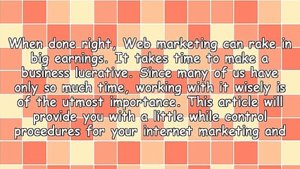 Online Marketing Made Easy - Follow These Policies