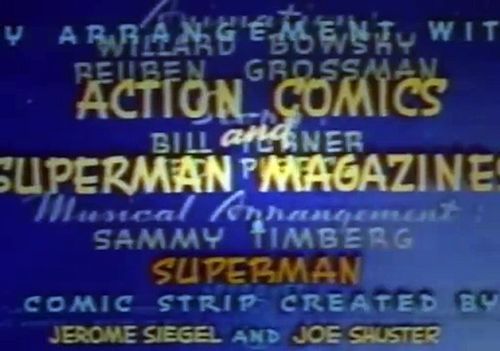 The Arctic Giant (1942) #4 Superman Cartoon Series by Famous Studios