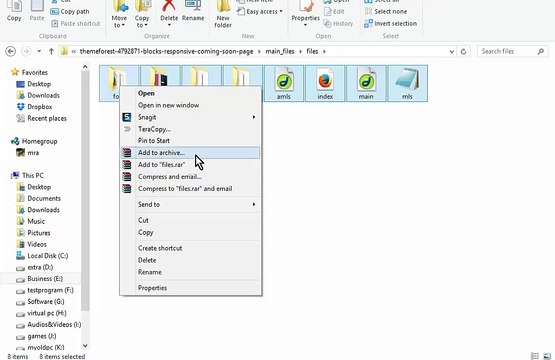 how to upload your html coming soon webpage in your webhosting