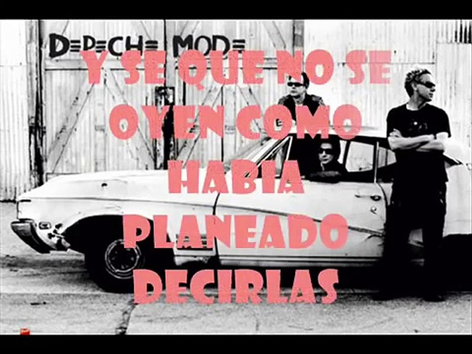 I promise you i will / Depeche Mode (traducida)