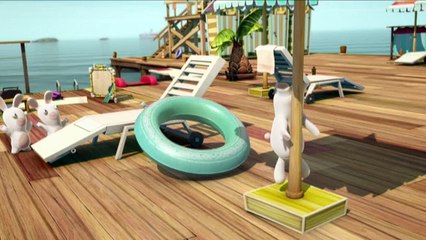 Les Lapins Crétins | Les acrobaties | NICKELODEON