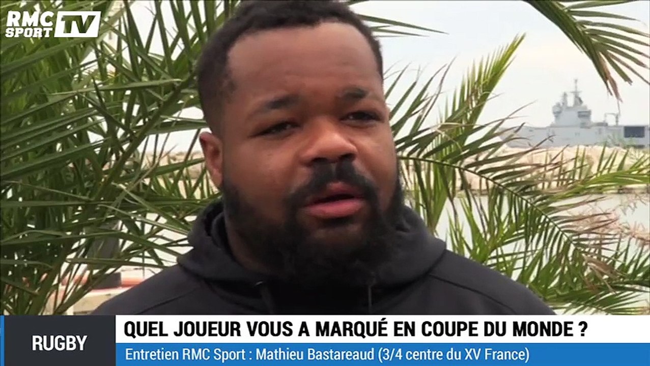 Coupe du monde de rugby / Entretien RMC Sport : Mathieu Bastareaud