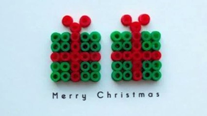 DIY Hama Bead Christmas Present