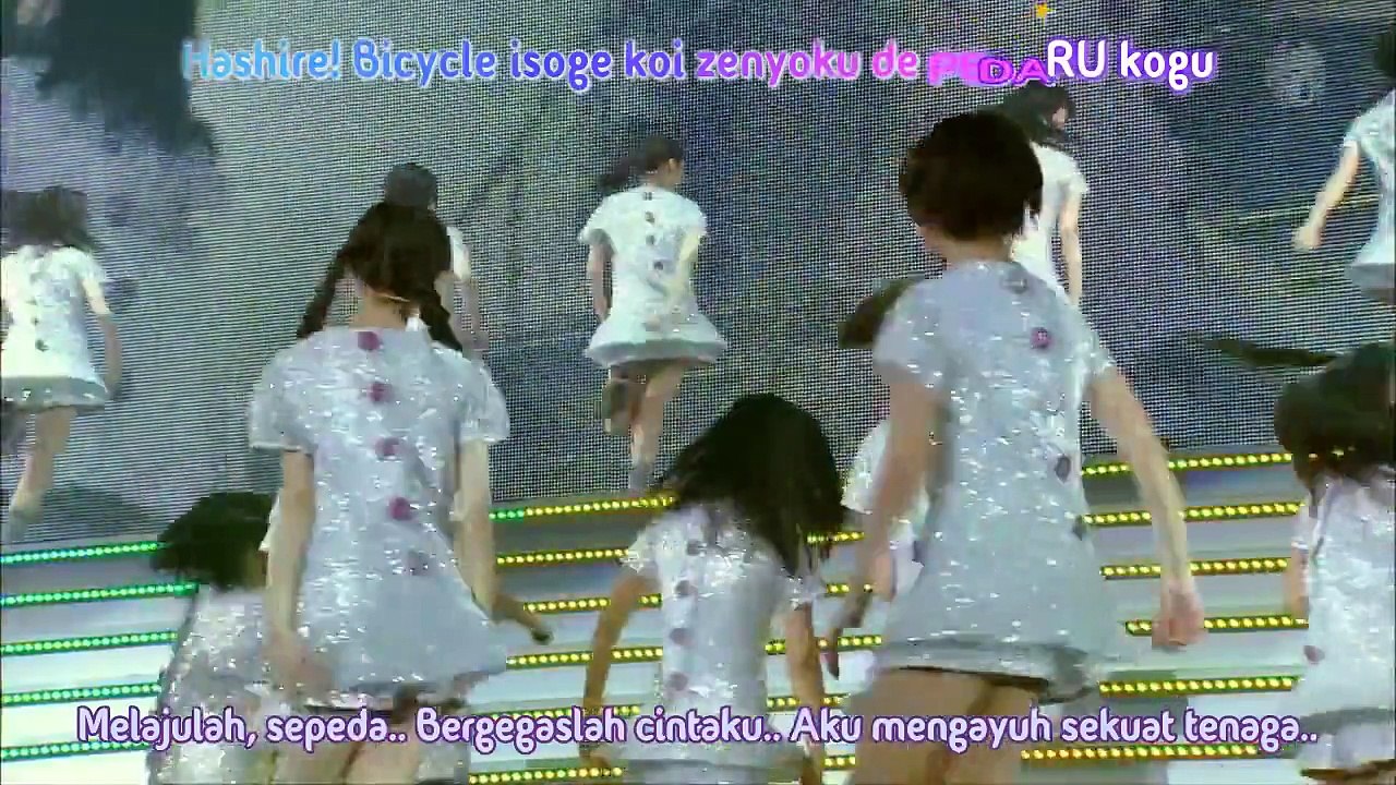 Nogizaka46  - Hashire! Bicycle Lyrics Sub Indonesia