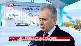 Türkiye'nin ilk çip fabrikası'nın temeli atıldı