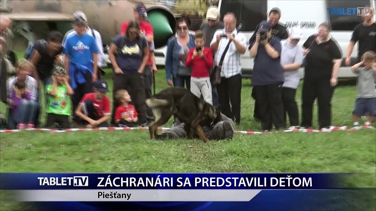 Ozbrojené sily a záchranári predstavili deťom svoju prácu