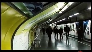 Graffiti, U-Bahn Barcelona Backjump action 1xHoleCar, 2x End