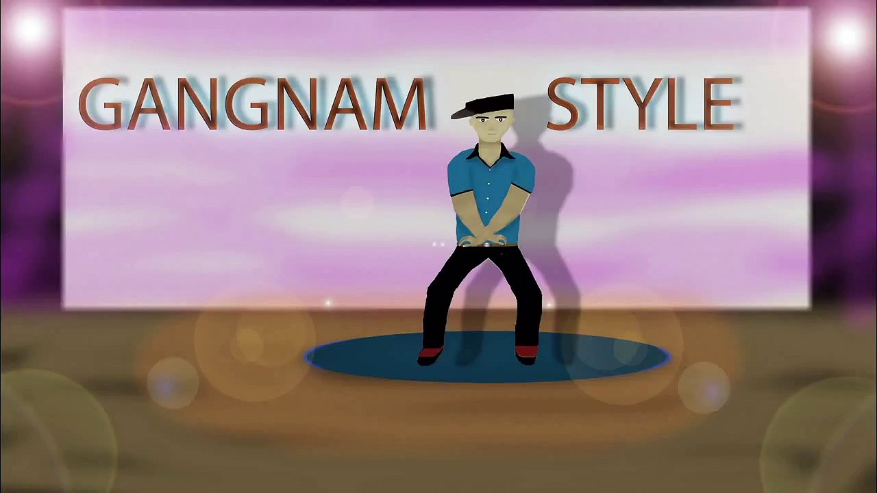 Cartoon Jeev - Gangnam Style | 2D Animation Dance | Shaik Parvez