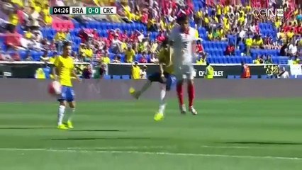 Costa Rica vs Brazil 0-1 All Goals & Highlights (Friendly Match) 05-09-2015