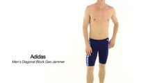Adidas Men's Diagonal Block Geo Jammer | SwimOutlet.com
