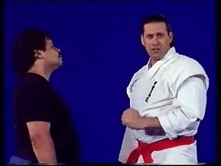 Hanshi Frank Dux demonstrates: Leopard Technique