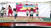 Hokey Pokey Kids Dance   Music by EFlashApps | Children dance | baby otter