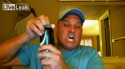 SHOENICE EATS 12 FEET OF GUM TAPE