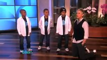 3 Amazing Kid Hip Hop Dancers on Ellen DeGeneres Show 2010 TAT