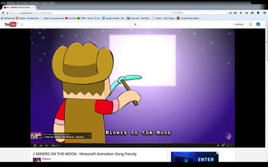Miners on the moon - Minecraft Song.