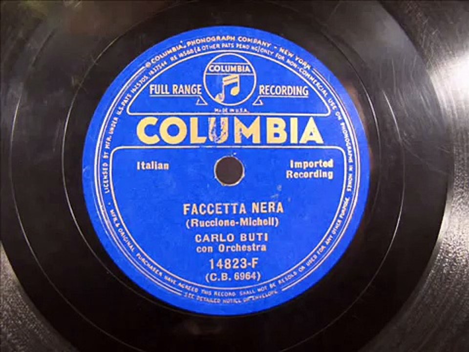 FACCETTA NERA by Carlo Buti
