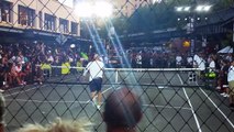 NYC Street Tennis -  Agassi vs Sampras NIKE tennis