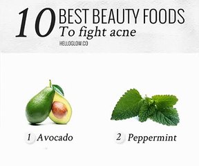Acne fighting foods
