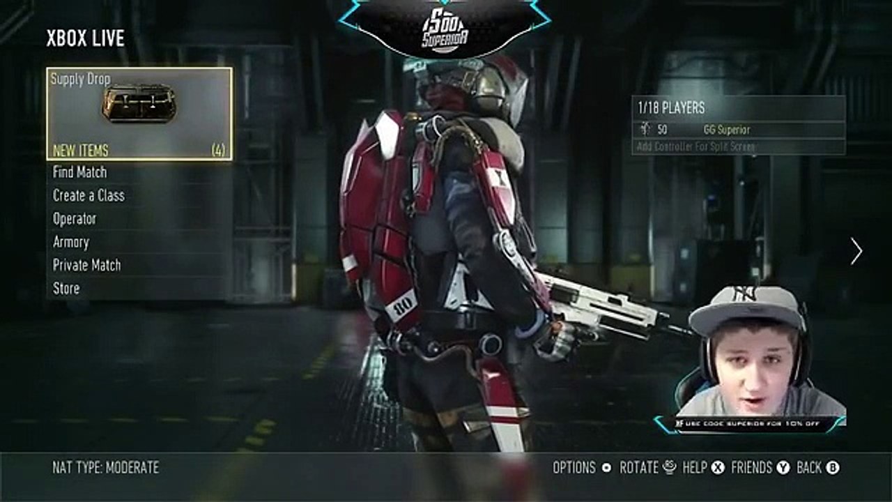AW SUPPLY DROP OPENING! Rare Sniper & Funny Reactions! Advanced Warfare Supply Drops