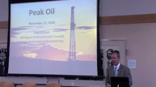 Peak Oil 2010 Executive Summary Report on ASPO-USA - David Gard - 1 of 2