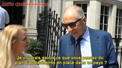 Jacob Rothschild interpellé à Londres 2014