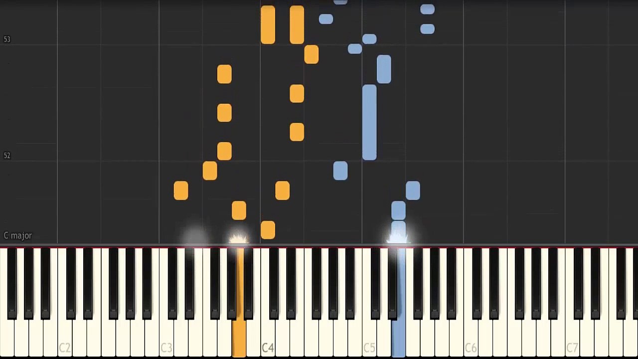 FÜR ELISE [Piano] [Tutorial] (Synthesia 100%)