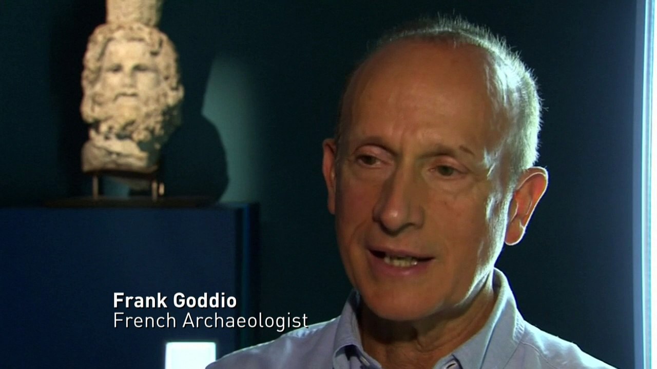 Underwater Egyptian artefacts on display in Paris