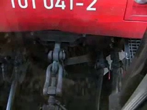 Train accelerating