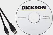 Dickson A016 DicksonWare Software for Dickson Data Loggers CD with 6' USB Cable [Full Episode]