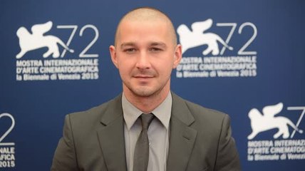 Скачать видео: Shia LaBeouf Showcases Smarter Shaved Look At Venice Film Festival