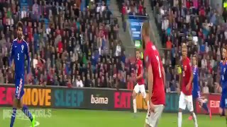 Jo Inge Berget Goal - Norway vs Croatia 2-0 - Euro 2016 Qualifying