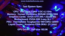 (HD) GTX 295 QUAD Overclock Benchmark Test by Trubritar
