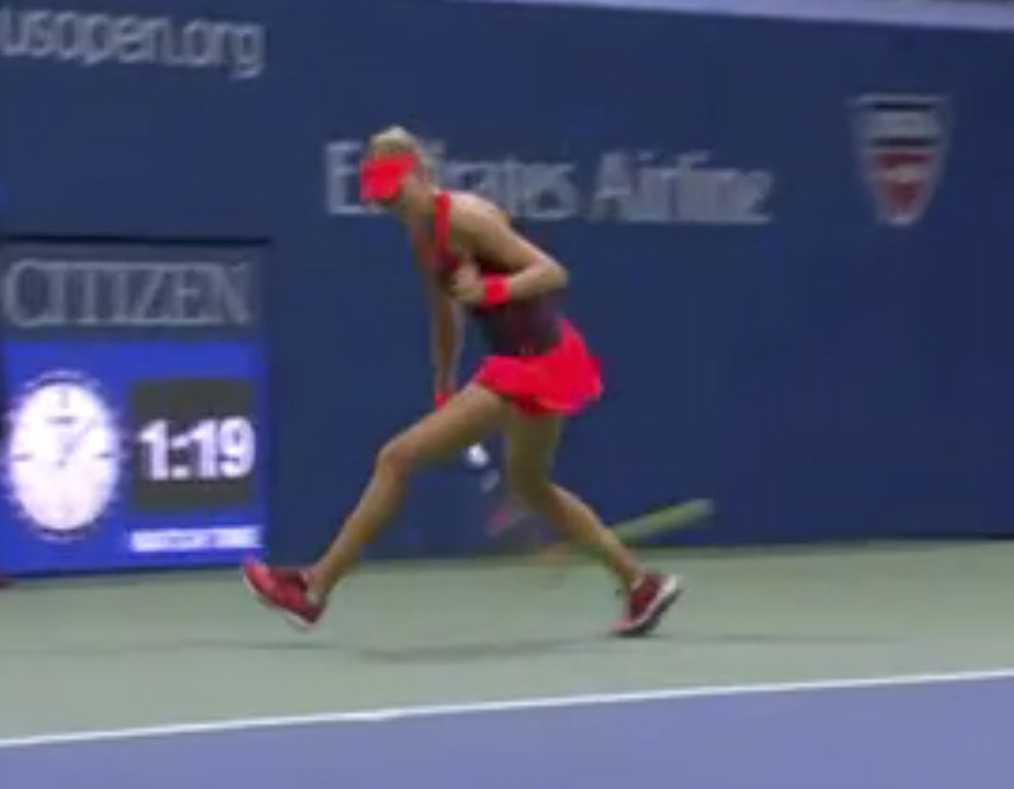 Le magnifique coup de Kristina Mladenovic à l'US Open face à Makarova