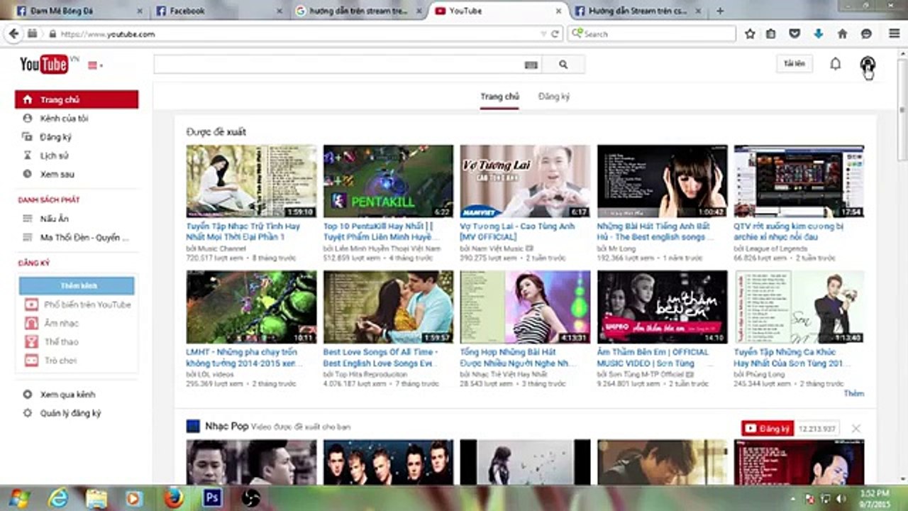 Luồng trực tiếp của Phan Bảo