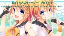 鏡音リン・レン - キミからのメッセージ - Message from You - Kagamine Rin & Len - subs