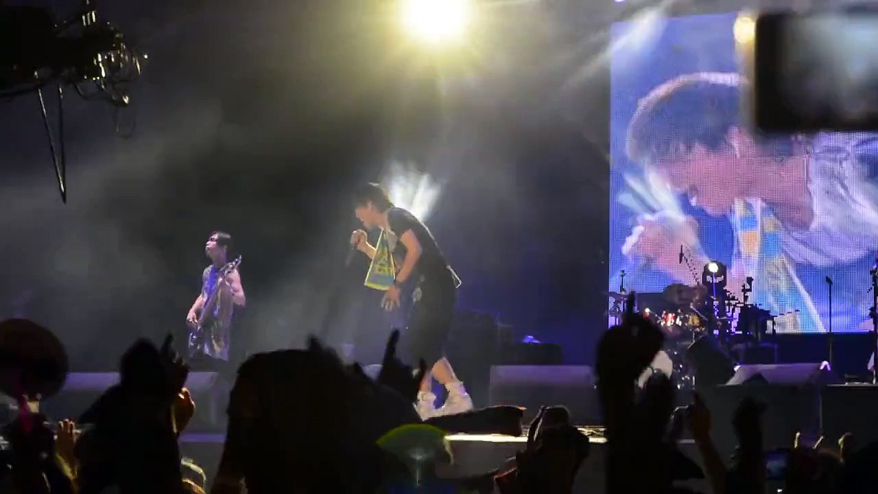 SPYAIR - Samurai Heart (Some Like It Hot!!)Rock in Taichung 2015 搖滾台中