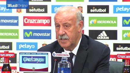 Vicente del Bosque ' The script we prepared pretty much happened'