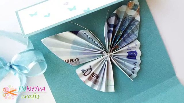 GIFT CARD Money Holder (butterfly) - Innova Crafts