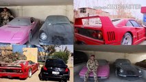 Luxury cars that were owned by President Saddam Hussein