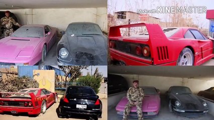 Luxury cars that were owned by President Saddam Hussein
