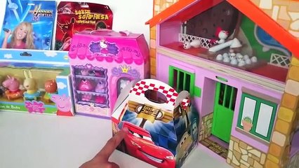 Juguetes de esta semana   Peppa pig, Hello Kitty, Rayo Macqueen, Pitufos