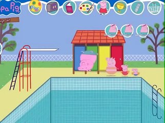 Peppa Pig swimming game SD